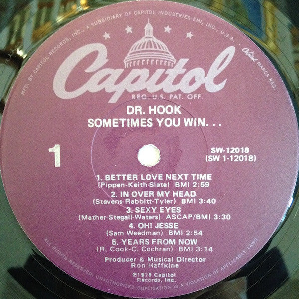 Dr. Hook : Sometimes You Win (LP, Album, Los)