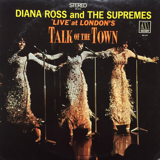 The Supremes : 'Live' At London's Talk Of The Town (LP, Album, Ind)