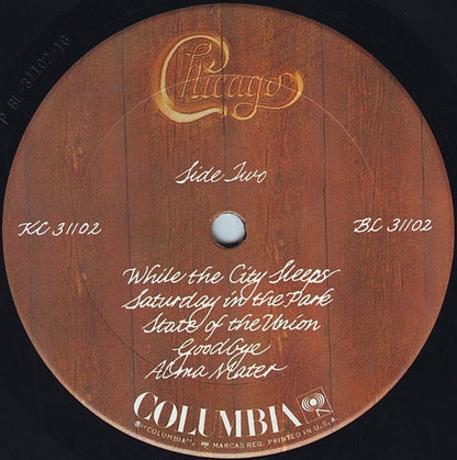 Chicago (2) : Chicago V (LP, Album, San)