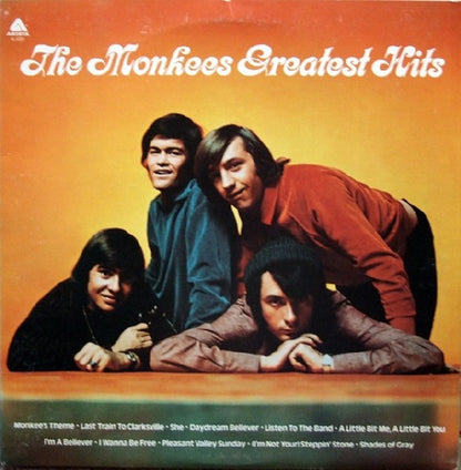 The Monkees : Greatest Hits (LP, Comp, RE, PRC)