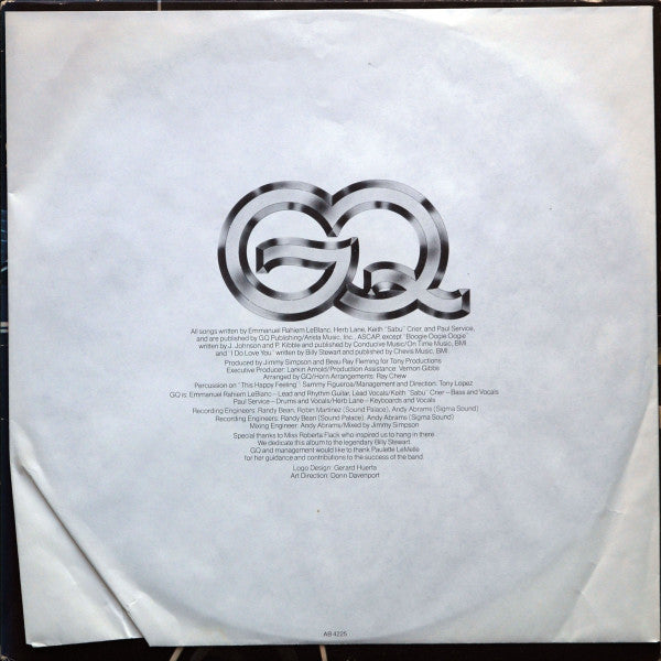 GQ : Disco Nights (LP, Album, San)