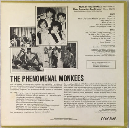 The Monkees : More Of The Monkees (LP, Album, Mono, Mer)