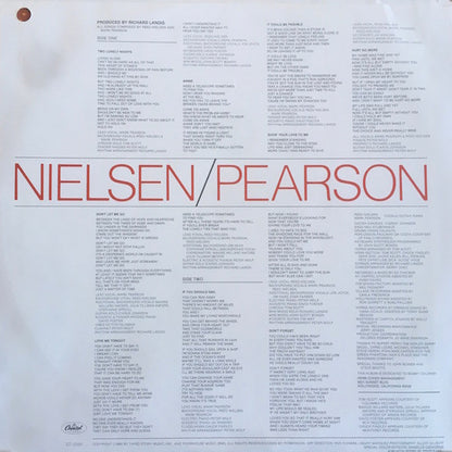 Nielsen Pearson Band : Nielsen/Pearson (LP, Album, Los)