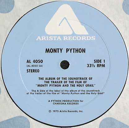 Monty Python : The Album Of The Soundtrack Of The Trailer Of The Film Of Monty Python And The Holy Grail (Executive Version) (LP, Album)