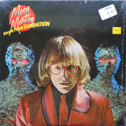 Moon Martin : Escape From Domination (LP, Album, Jac)