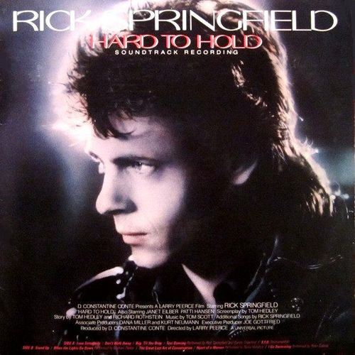 Rick Springfield : Hard To Hold - Soundtrack Recording (LP, Album, Ind)