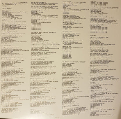 Meat Loaf : Bat Out Of Hell (LP, Album, RE, 180)