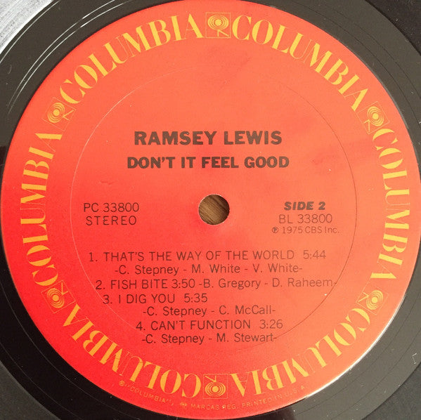Ramsey Lewis : Don't It Feel Good (LP, Album, San)