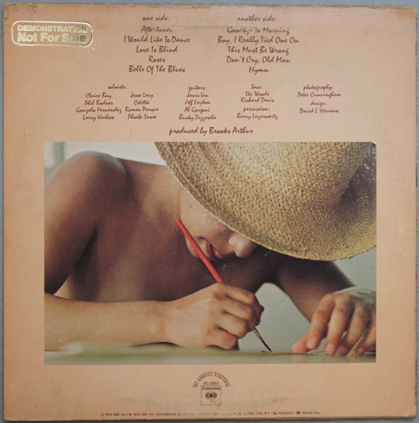 Janis Ian : Aftertones (LP, Album, Promo)