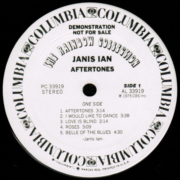 Janis Ian : Aftertones (LP, Album, Promo)