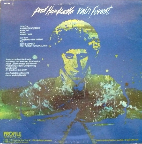 Paul Hardcastle : Rain Forest (LP, Album)