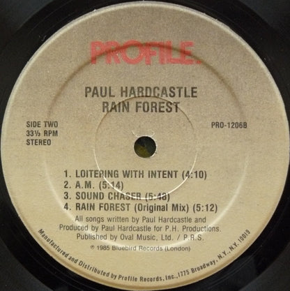 Paul Hardcastle : Rain Forest (LP, Album)