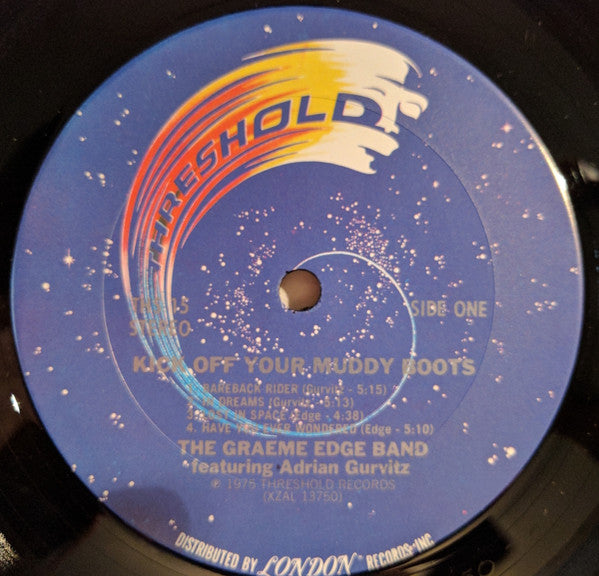 The Graeme Edge Band Featuring Adrian Gurvitz : Kick Off Your Muddy Boots (LP, Album)