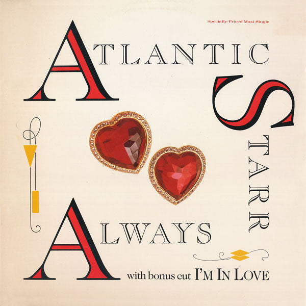 Atlantic Starr : Always (12", Maxi)