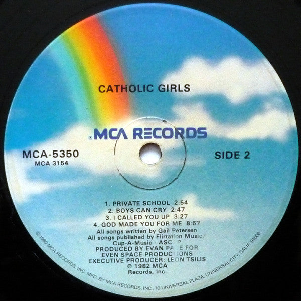 Catholic Girls : Catholic Girls (LP, Album, Glo)