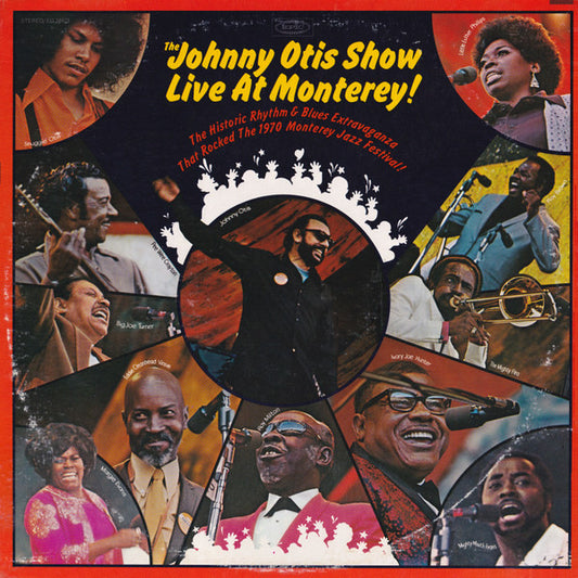 The Johnny Otis Show : The Johnny Otis Show Live At Monterey! (2xLP, Album, Promo)