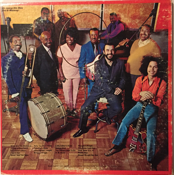 The Johnny Otis Show : The Johnny Otis Show Live At Monterey! (2xLP, Album, Promo)