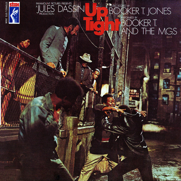 Booker T. Jones / Booker T & The MG's : Up Tight (Music From The Score Of The Motion Picture) (LP, Album, Pit)