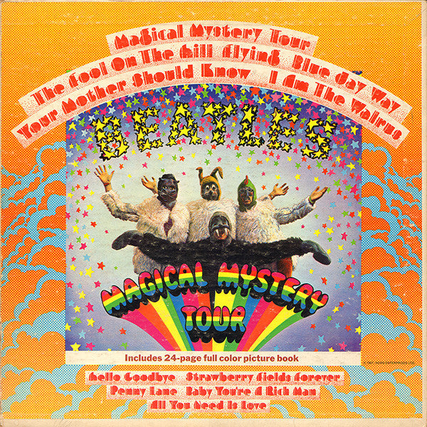 The Beatles : Magical Mystery Tour (LP, Album, Jac)