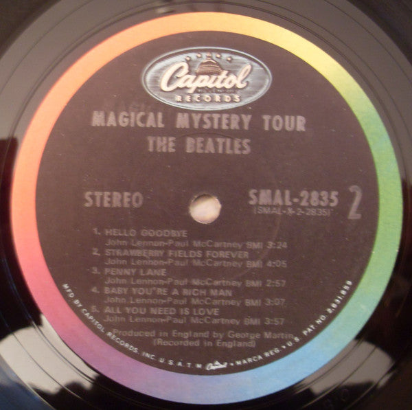 The Beatles : Magical Mystery Tour (LP, Album, Jac)