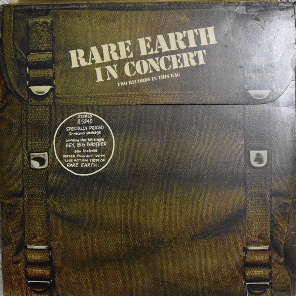 Rare Earth : Rare Earth In Concert (2xLP, Album)