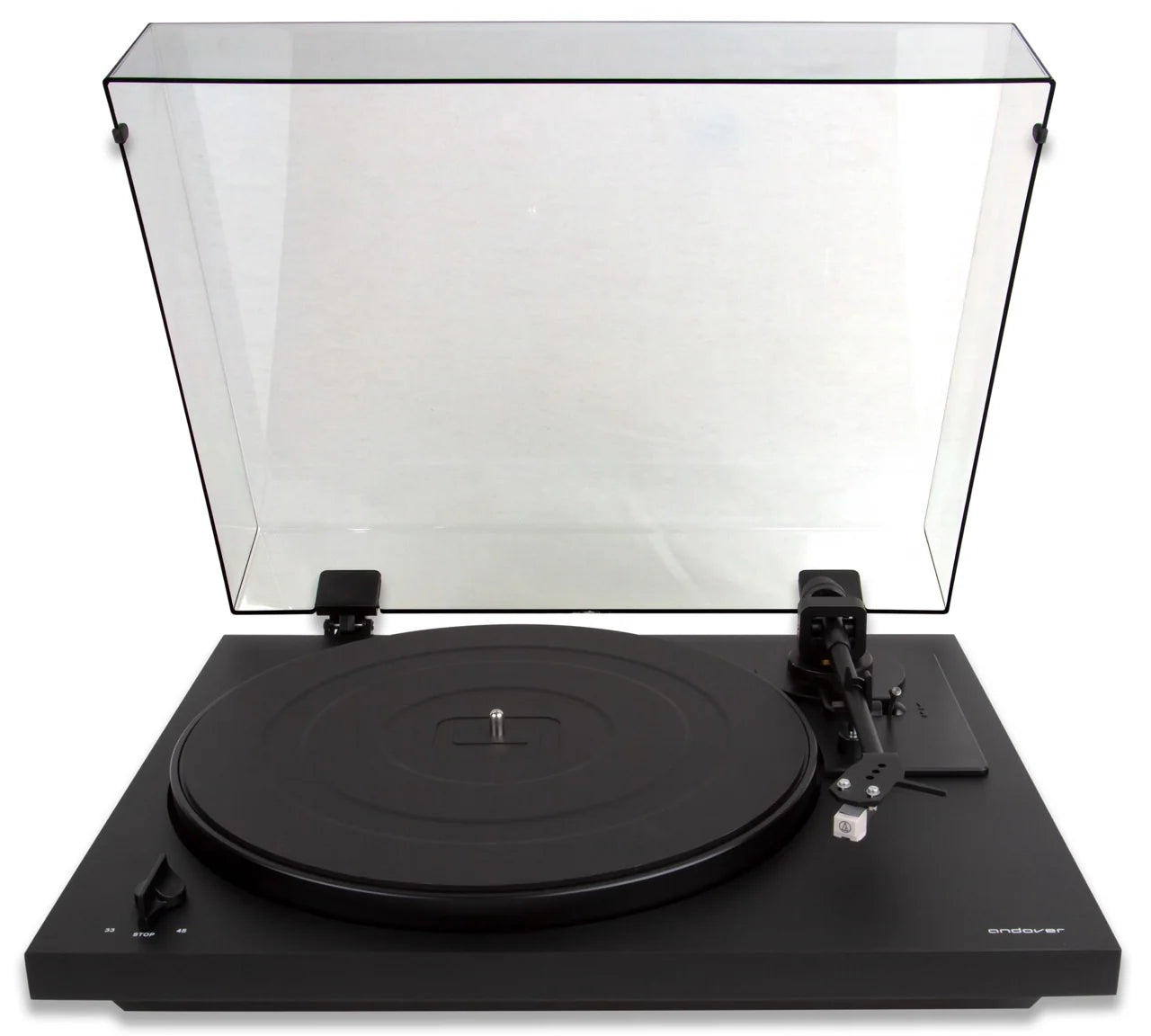 SPINDECK 2 SEMI-AUTOMATIC TURNTABLE (Black)