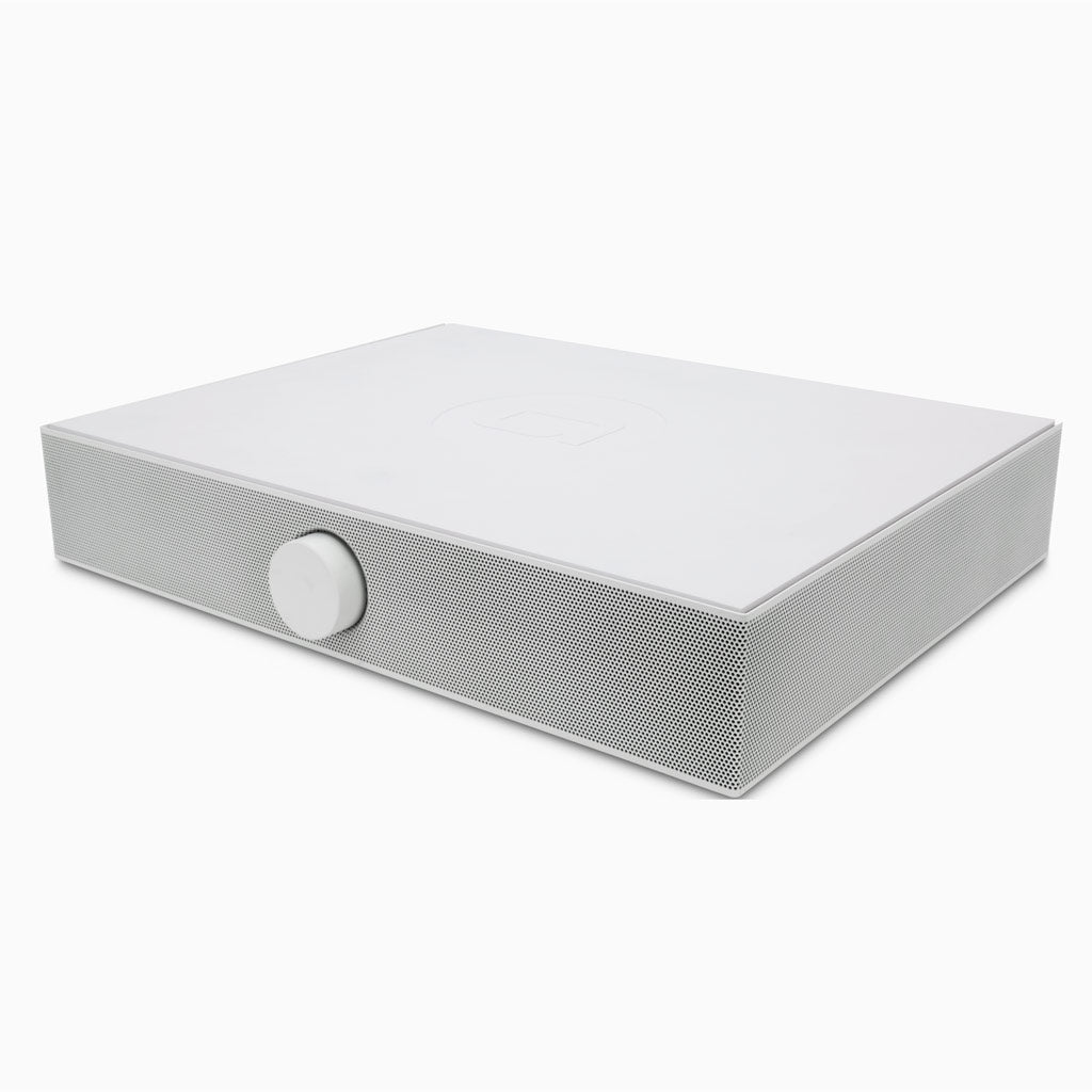 SPINBASE TURNTABLE SPEAKER (WHITE) FT. ISOGROOVE TECHNOLOGY