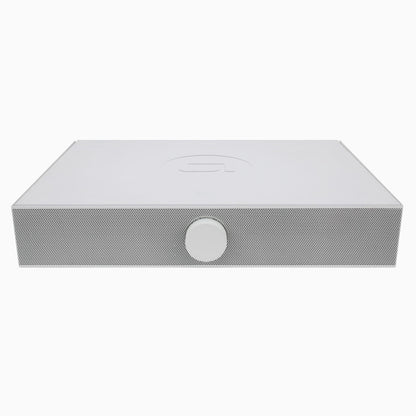 SPINBASE TURNTABLE SPEAKER (WHITE) FT. ISOGROOVE TECHNOLOGY