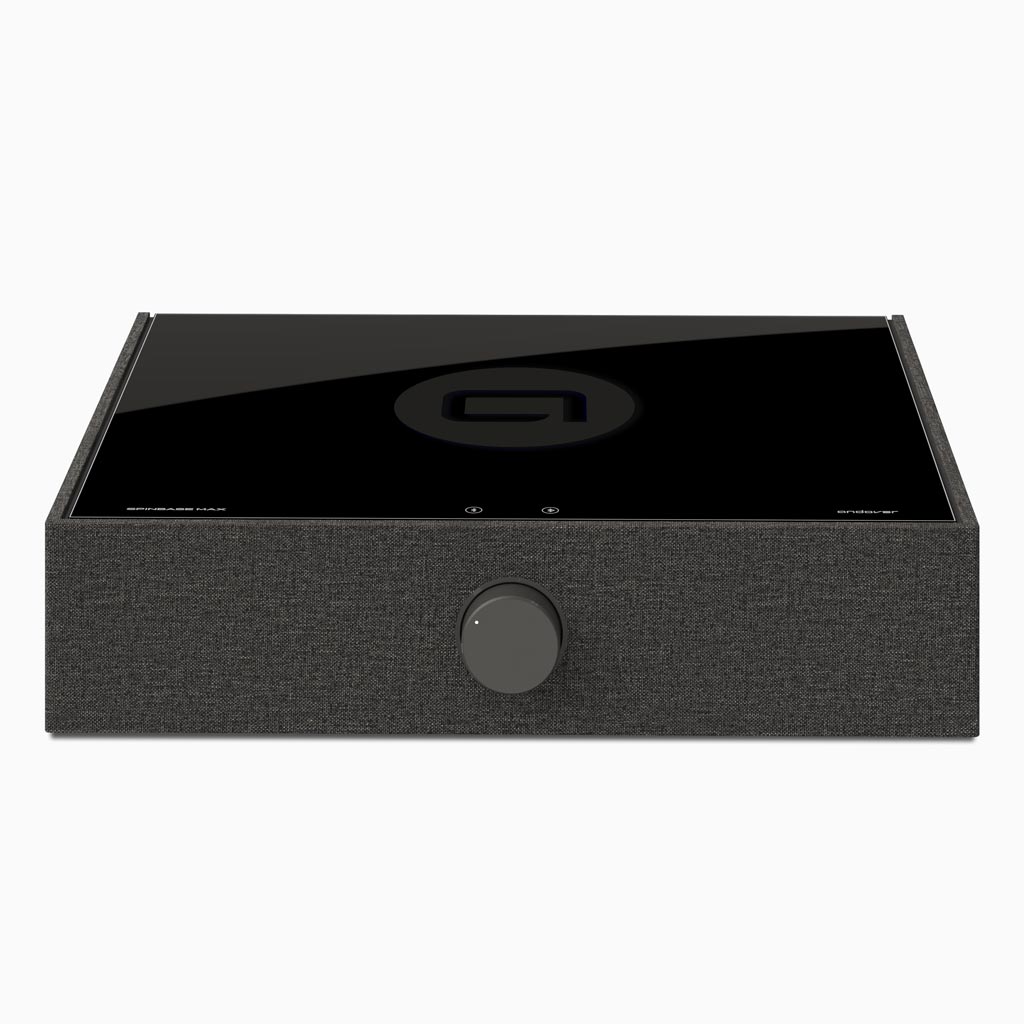 SPINBASE TURNTABLE SPEAKER (Black) FT. ISOGROOVE TECHNOLOGY